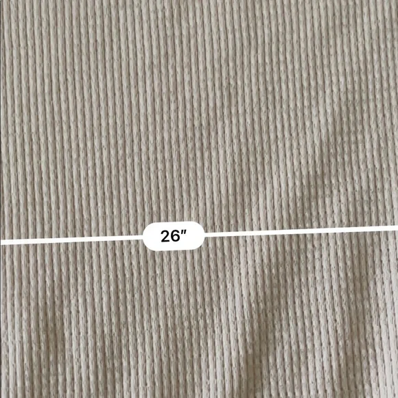 Free people blossom thermal waffle knit top - Picture 5 of 6